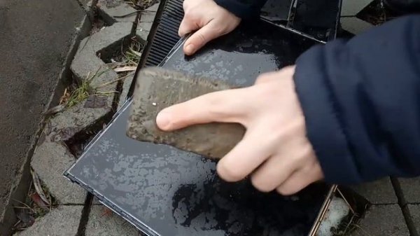 Crash Тест монитора Samsung Syncmaster 740n!