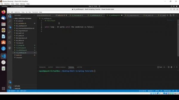Bash Shell Scripting Tutorial | Full Course (2023)