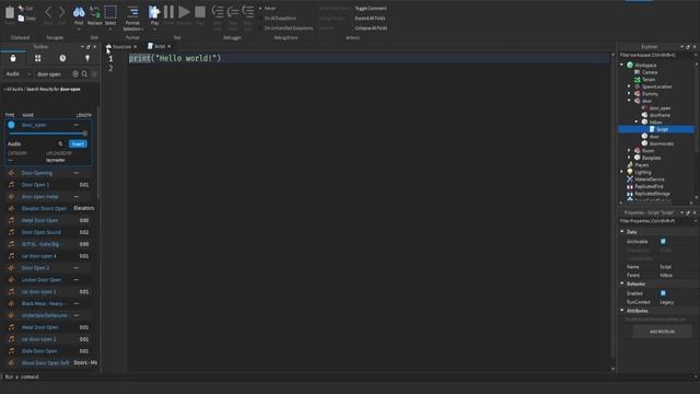 How To Make A Game Like DOORS In ROBLOX Studio! [ PART 1 ] смотреть онлайн