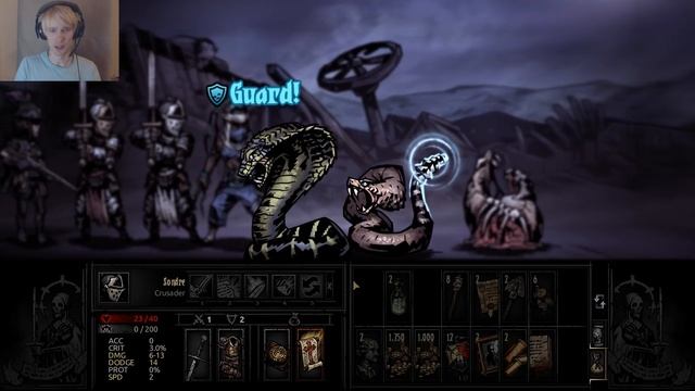 The SHIELDBREAKER'S NIGHTMARE... Round 2! - Cobrak Plays Darkest Dungeon: All DLCs [Part 6] смотреть онлайн
