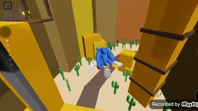 бегу как соник в игре: sonic dash в роблоксе смотреть онлайн