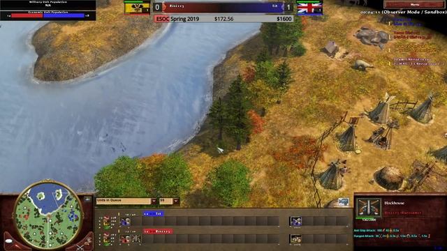 [AoE3] ESOC Autumn Championship 2018 — RO32: Tit vs Risi123 смотреть онлайн