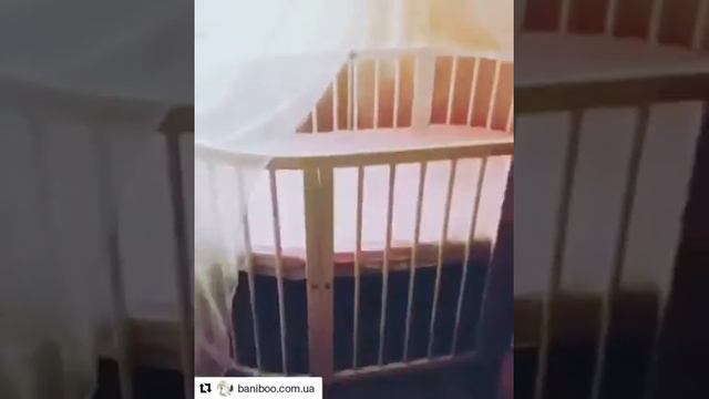 BABYTRENDS - Овальная кроватка с маятником! смотреть онлайн