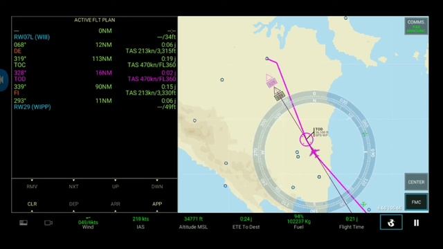 BATIK AIR JAKARTA PALEMBANG | REAL FLIGHT SIMULATOR