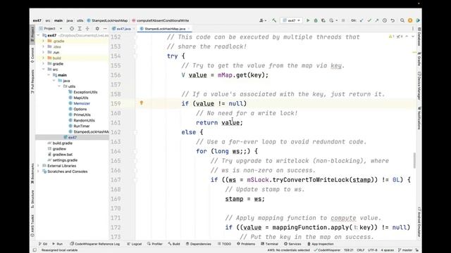 The Java StampedLock: Case Study ex47 (Part 2) смотреть онлайн