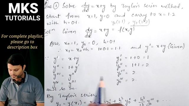 3. Taylor's Series Method | Problem#1 | Numerical Solution of Ordinary Differential Equation смотреть онлайн