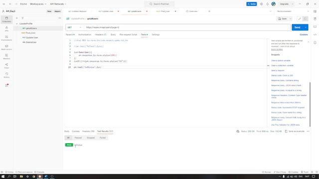 API Testing in Telegu || How To Add Assertions Using JavaScript Objects and Snippets ? смотреть онлайн