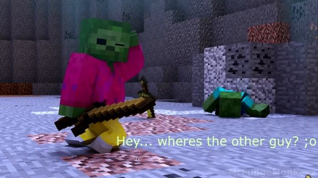 Reacting on annoying villagers part 7, Made by MrFudgeMonkeyz. смотреть онлайн