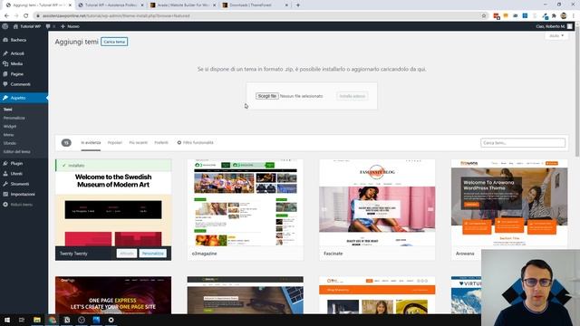 Come creare un sito web con il Tema AVADA смотреть онлайн