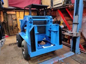 Мини погрузчик своими руками за час.