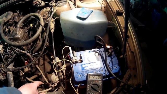 как проверить аккумулятор, генератор и стартер, нагрузочной вилкой. смотреть онлайн