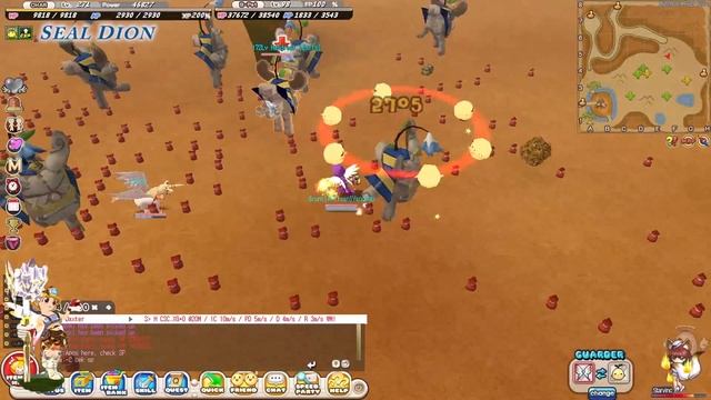 10 Spot Hunting lvl 200-230 Recommend by Seal Dion - Seal Online (Blade of Destiny) смотреть онлайн