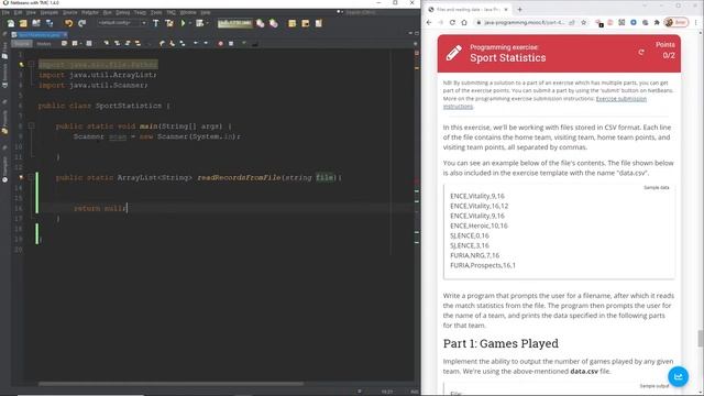 22. Java Helsinki Uni MOOC programming 1 part 4! Files and Reading Data Part 3 of 3 смотреть онлайн