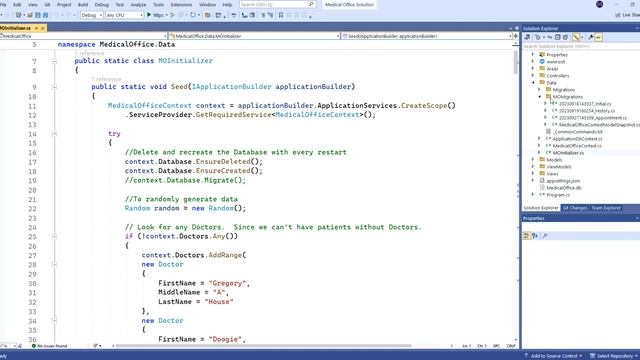 F23 PROG1322 05.7 MO Step 11.0 - The Truth about Migrations and EnsureCreated() смотреть онлайн