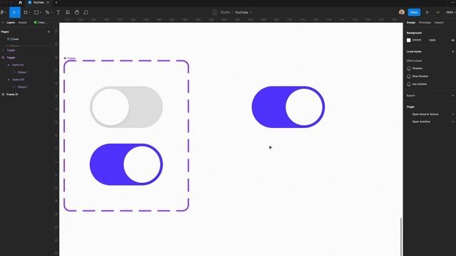 How to Design and Prototype a Toggle Component in Figma | Material Design Switch Component смотреть онлайн