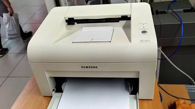 Тест принтера Samsung ML-1615 смотреть онлайн