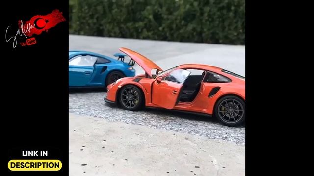??? Miniatura Carro || Porsche 911 GT3 RS || 1:24 Welly || Metal Coleção ???