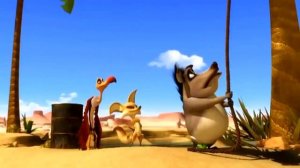 Мультик. Оазис Оскара. Ящерица в форме