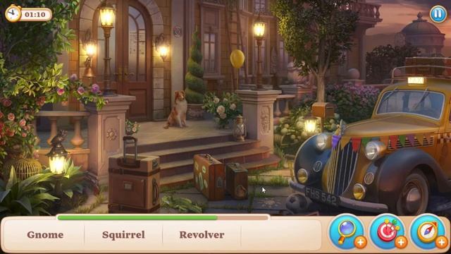 Manor Matters hidden items #39 Main entrance - Pass | revolver, jug, angel, doll, bear, squirrel смотреть онлайн