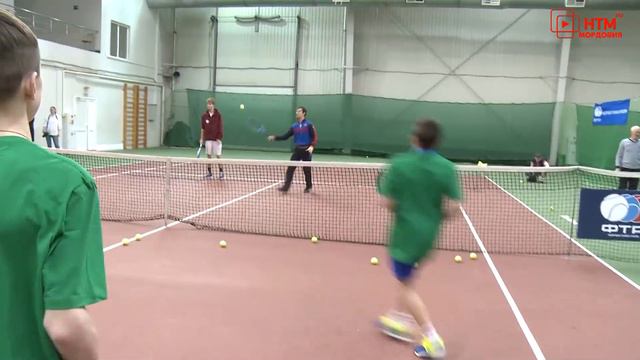 Мастер класс от теннисиста Антона Зайцева смотреть онлайн