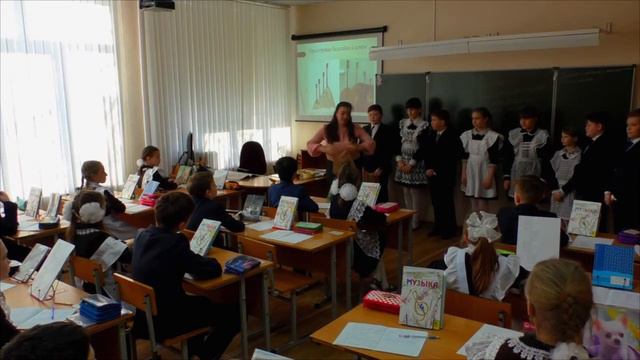 Урок Музыки в 4Б классе (Кондратьева А.А. 6.02.2020) смотреть онлайн