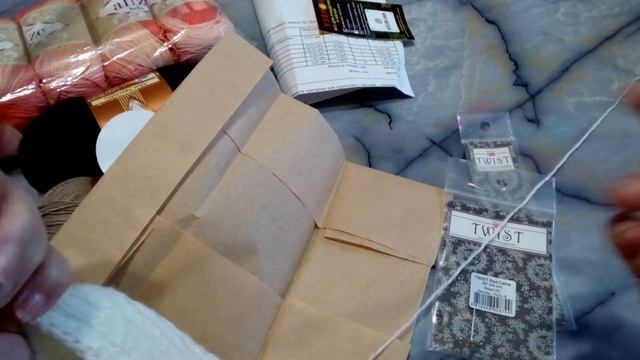 Распаковка посылки)))Пряжа и спицы. смотреть онлайн