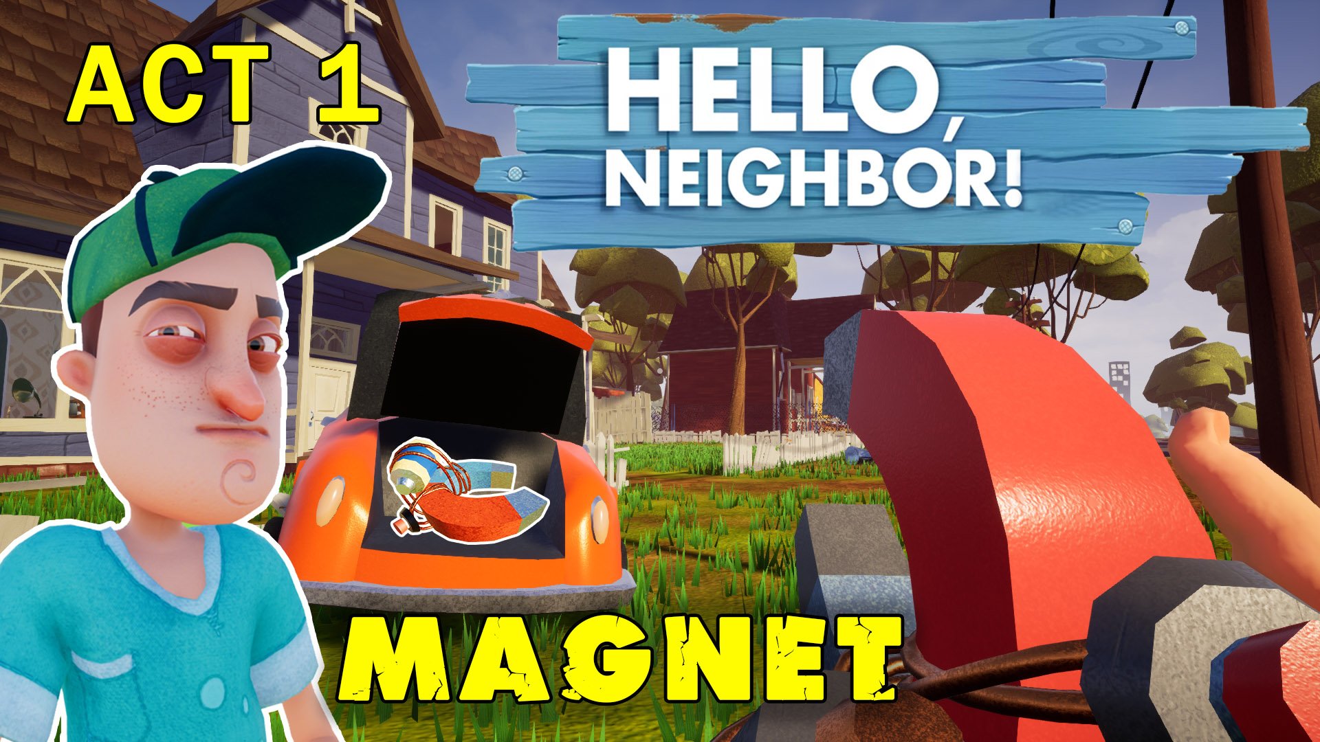 Привет Сосед как Достать Магнит| Hello Neighbor How to Get Magnet смотреть онлайн