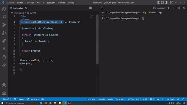 Aprendiendo php - uso de arrays con funciones смотреть онлайн