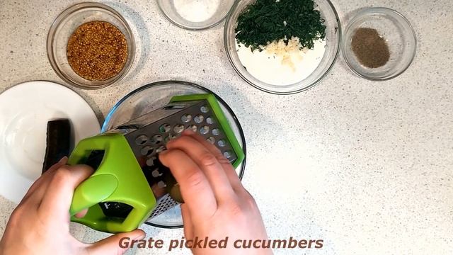 Вкуснейший соус Тартар с солеными огурцами за 2 минуты / Tartar Sauce with Pickled Cucumbers смотреть онлайн