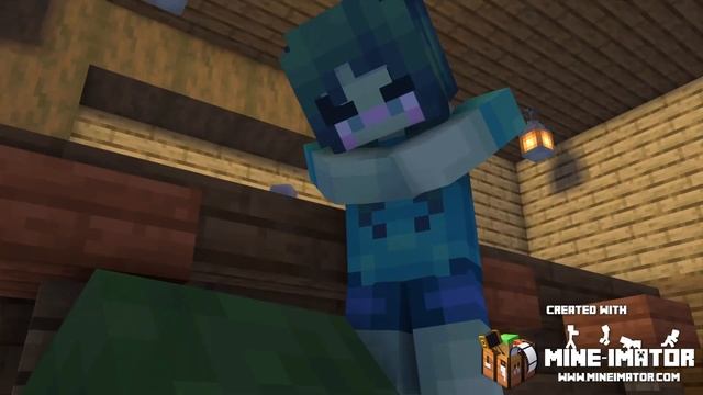Zombie Girl Fart 4 - Minecraft Animation