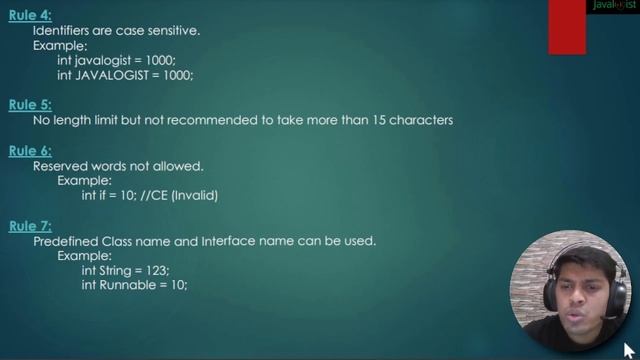 #5 Identifier in Java смотреть онлайн