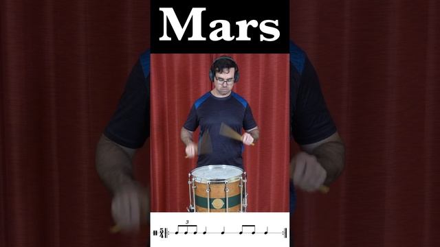 Mars - соло на малом барабане смотреть онлайн
