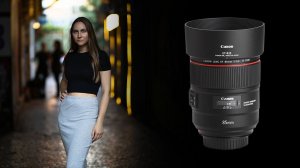 Canon 85 f/1.4 IS USM L на Canon R8