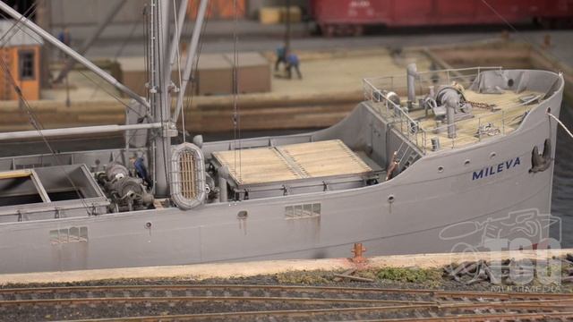 Claremont Docks Railroad with Howard Lloyd HO Scale Layout Tour смотреть онлайн