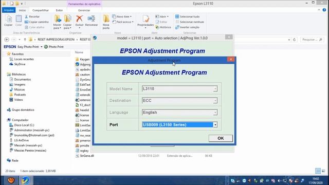 Epson l3110/3210 printer communication error 2000010 solve смотреть онлайн
