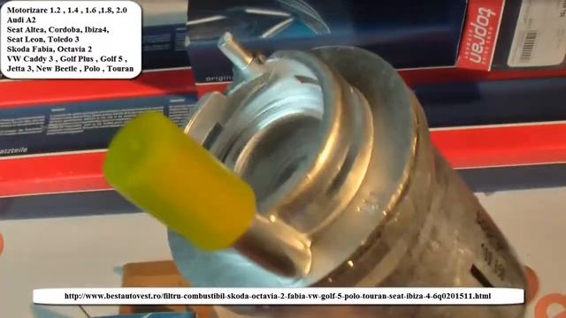 Filtru combustibil Audi A2 1.2 , 1.4 , 1.6 ,1.8, 2.0 смотреть онлайн