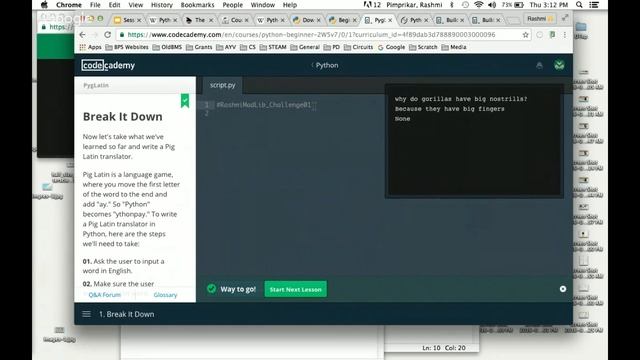 Summer Coding Sampler Session 10 (Introduction to Python & Javascript) смотреть онлайн