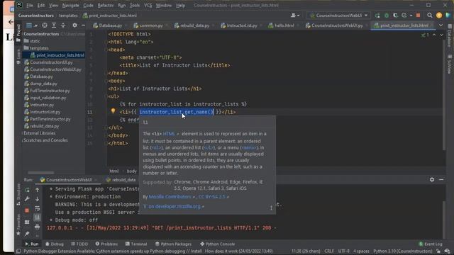 Rendering a Jinja Template смотреть онлайн