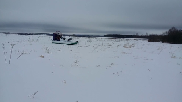 Аэроглиссер ШАГ. Вода, снег, лед.