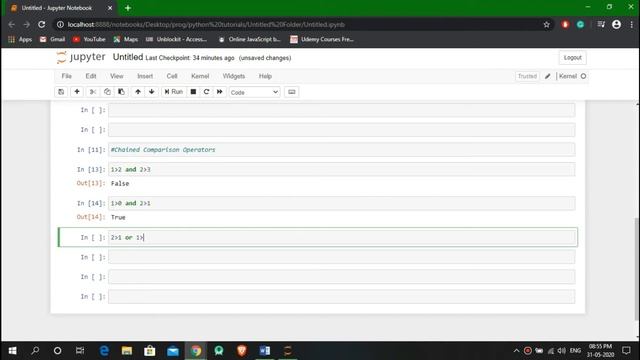 Python for beginners from zero to hero (Chain Comparison in python) смотреть онлайн