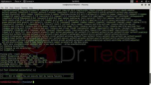 Fsociety hacking package for Ethical Hacker. Enjoy the tool by Fsociety смотреть онлайн
