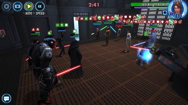 Galactic Conquest Sector 2 Hard - Imperial Inquisition - 100+ Purge From 1 Battle - No GLs | SWGoH смотреть онлайн