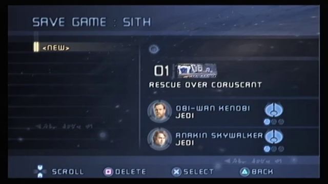 Star Wars Episode III: Revenge of the Sith - PS2 (2005) смотреть онлайн