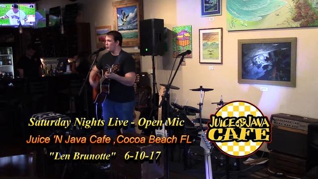 Len Brunotte @ Juice 'N Java Cafe Open Mic 6.10.17 смотреть онлайн