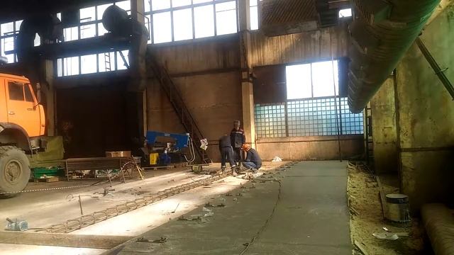 Прокладка железнодорожных путей,. смотреть онлайн