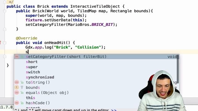 LibGDX Part 13: Breaking Bricks with Mario - Creating Super Mario Bros смотреть онлайн