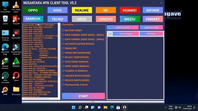 MTK CLIENTE TOOL 5.3 free смотреть онлайн
