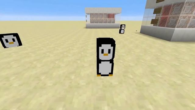 Как призвать пингвинов мадагаскара в майнкрафт ?