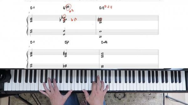 251 Chord Progression | Jazz Piano Intermediate