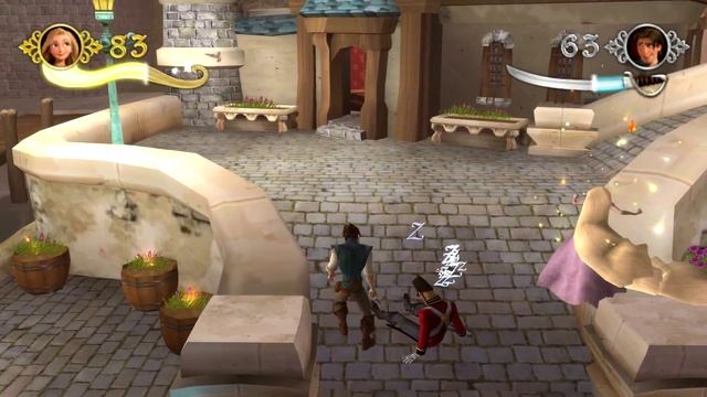 Tangled (PC Game) - Village Waterfront смотреть онлайн